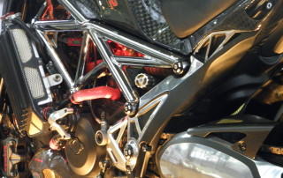 Detail rámu motocyklu Ferat2