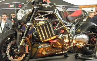 Motocykl Ferat2 pohled z boku